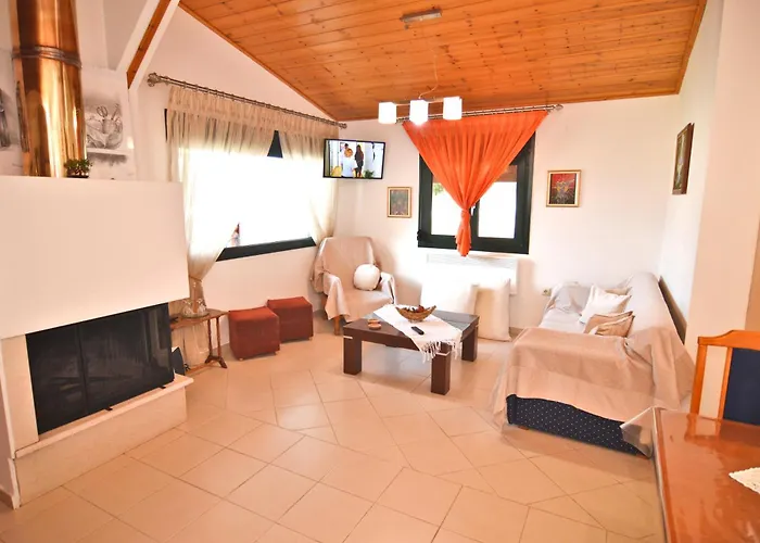 Vakantiehuis Kleonikis Wooden House Kastoria Pendavrison